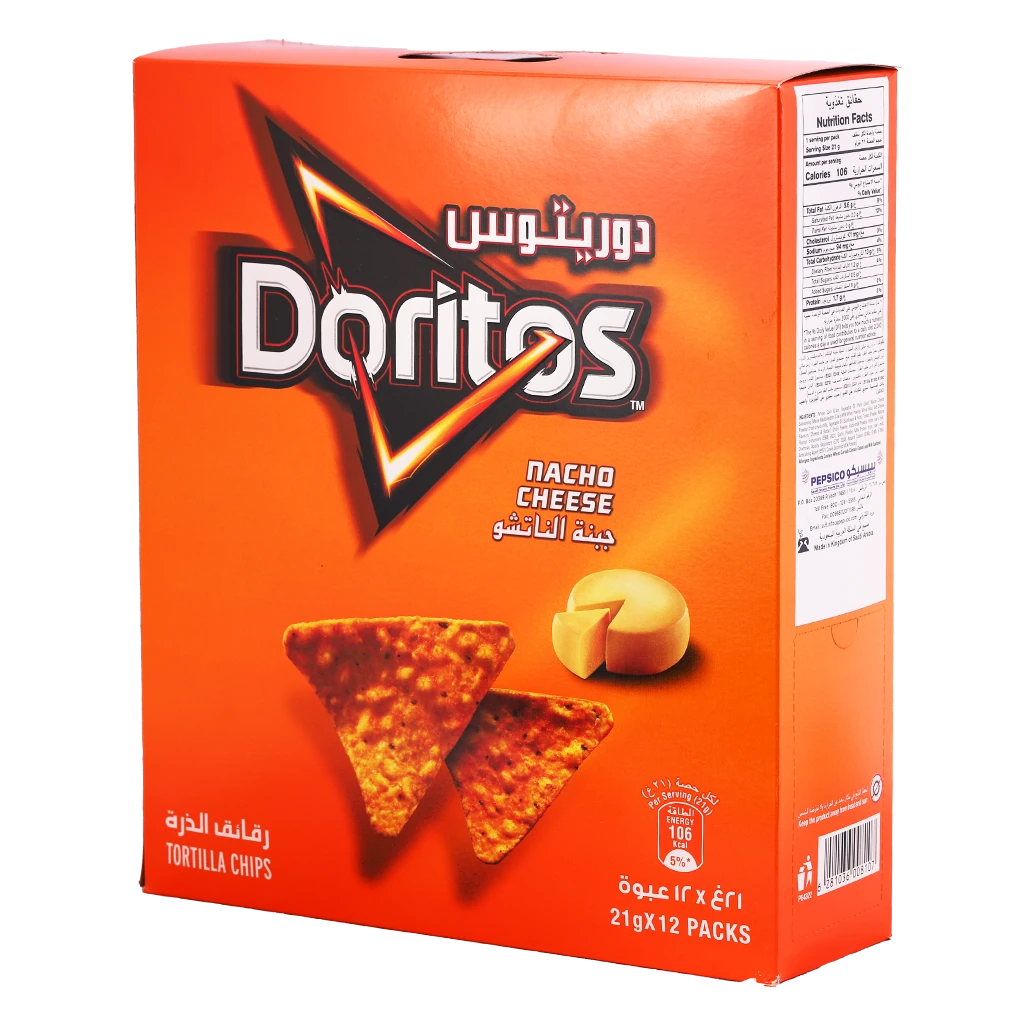 Doritos Chips Nacho Cheese 21GX12