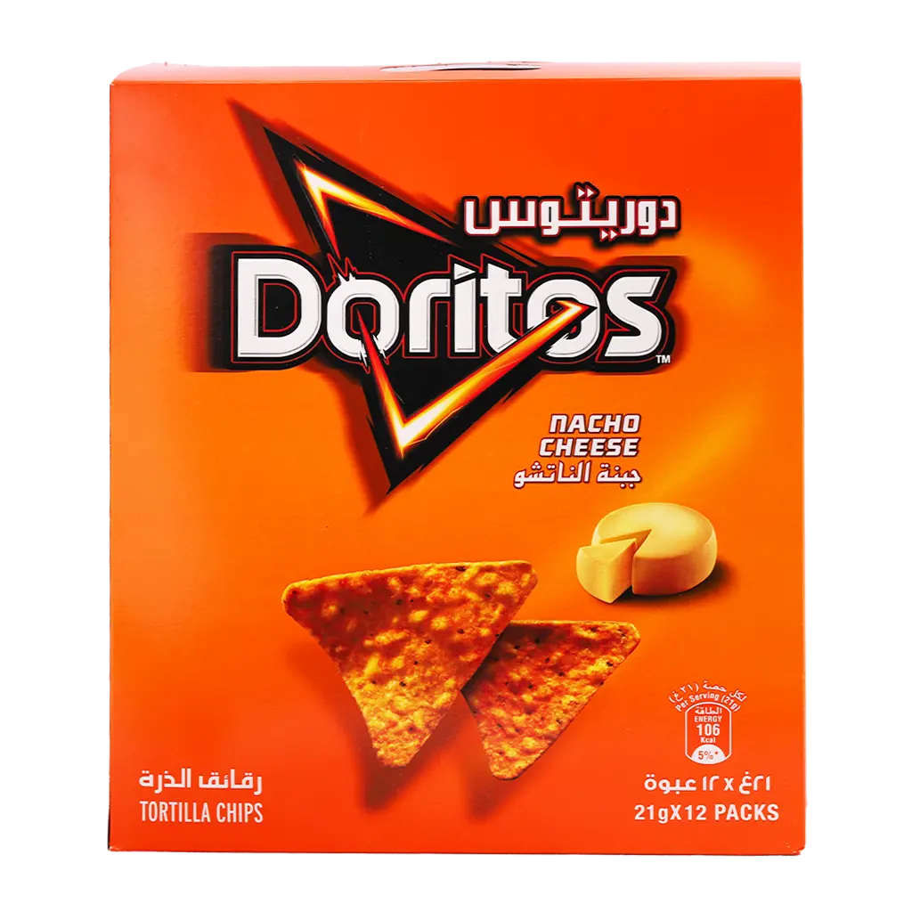 Doritos Chips Nacho Cheese 21GX12 - view 2