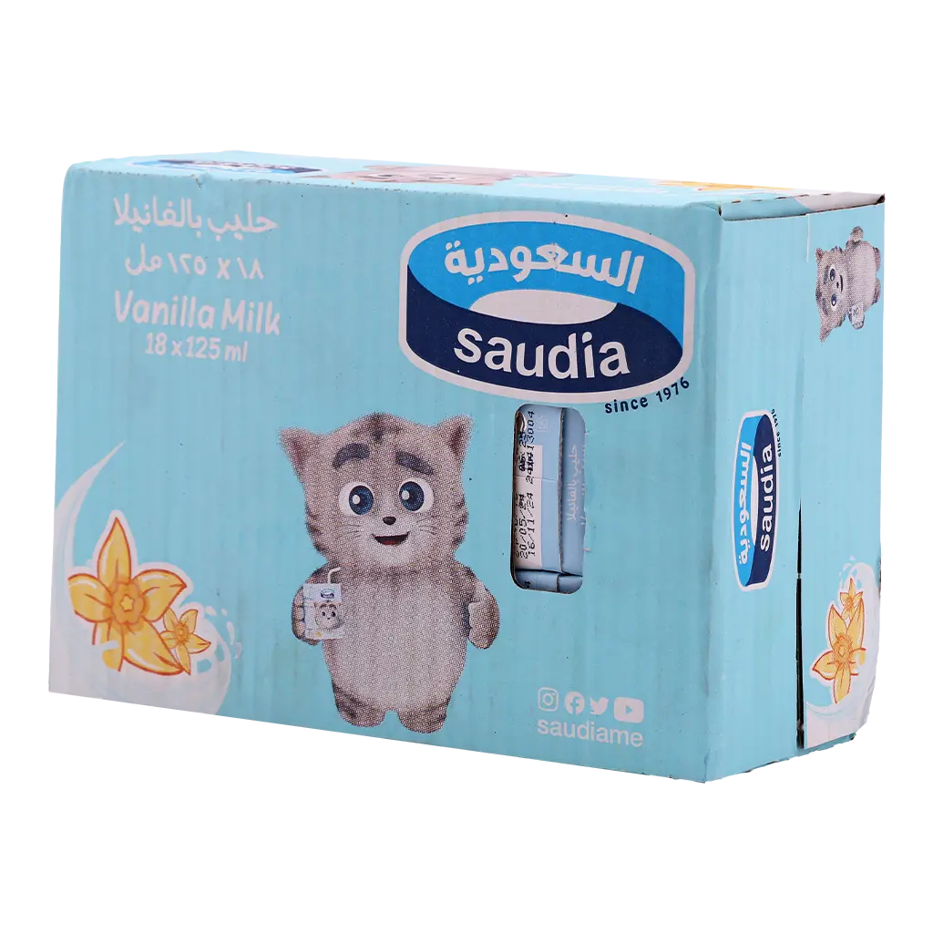 حليب السعودية بالفانيليا 24 حبة 125 مل - view 3