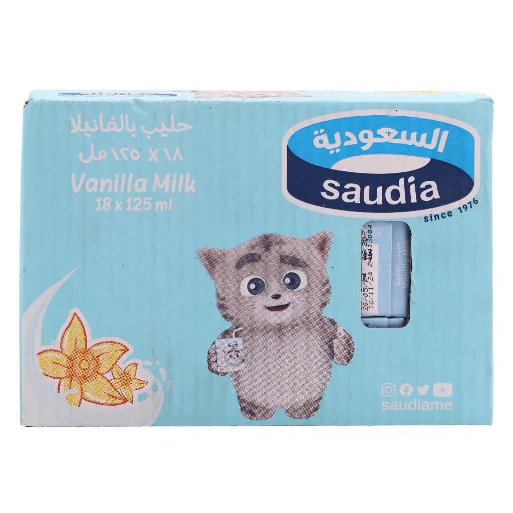 حليب السعودية بالفانيليا 24 حبة 125 مل - view 5