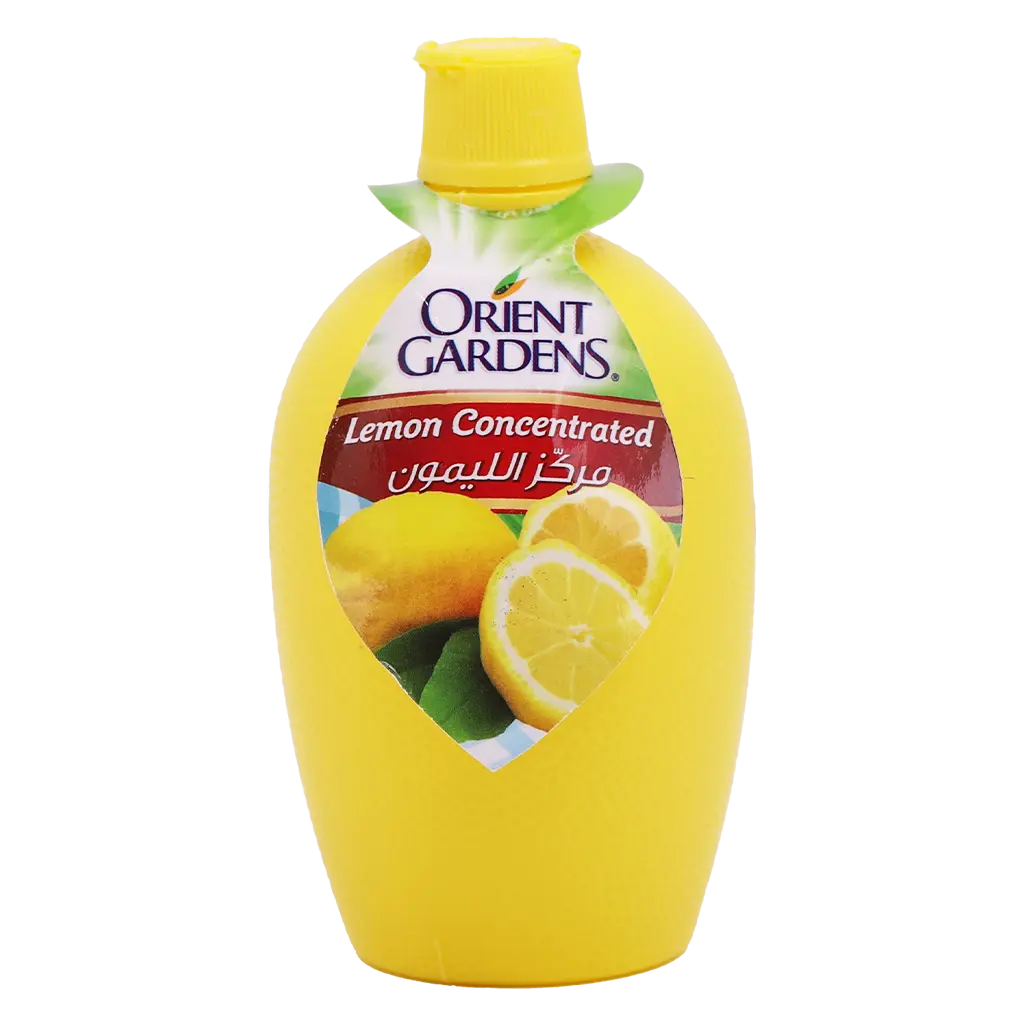 Buy Orient Gardens Lemon Concentreated 200 ml | Ninja Saudi Arabia