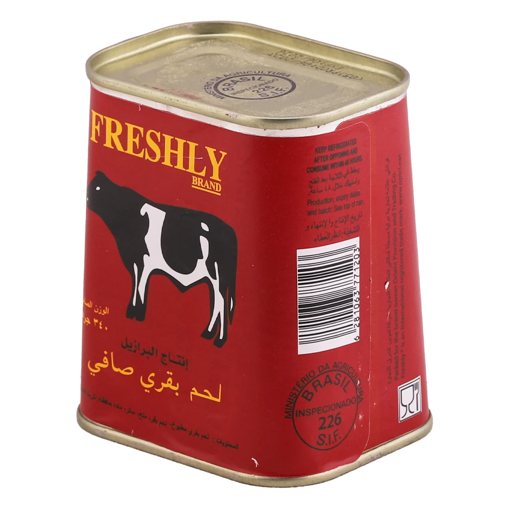 Freshly corned  beef  340 gm