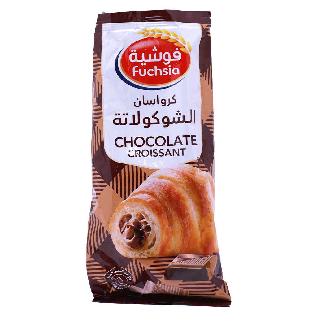 Fuchsia Chocolate Croissant 65 gm