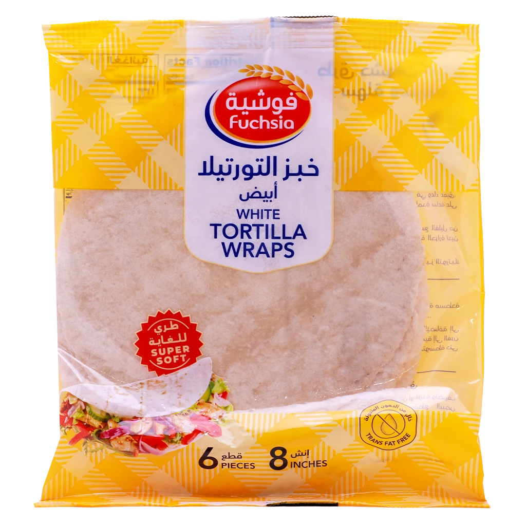 Fuchsia Tortilla Wraps White 240 gm
