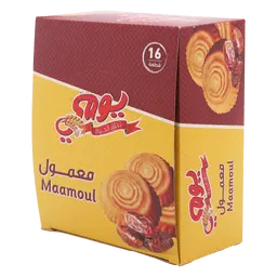 يومي معمول التمر علبة 16 حبة