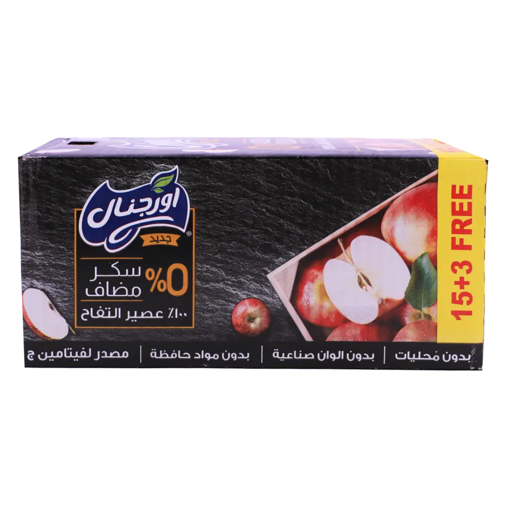 Original Apple Juice No Added Suger 15+3 pcs 200 ml - view 3