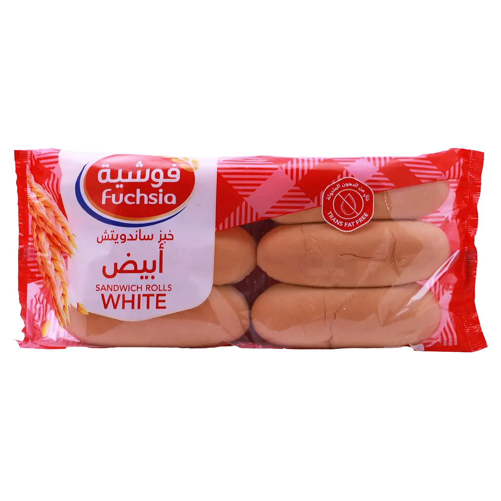 Fuchsia Sandwich Roll White 330 gm - view 1