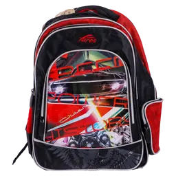 Fares Car School Bag With Pencil Case and Lunch bag  13 inch