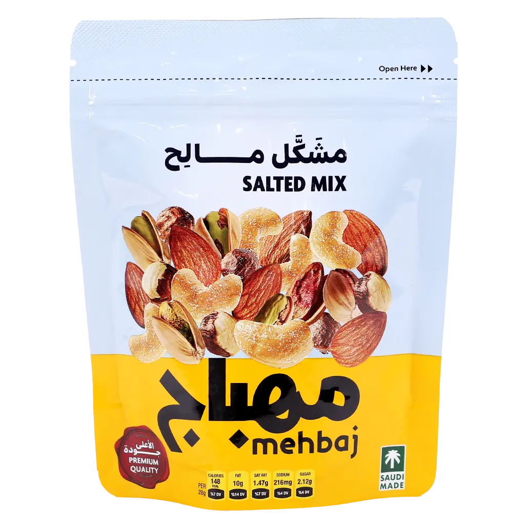 Almehbaj Nuts Mixed Salted 120 gm - view 1