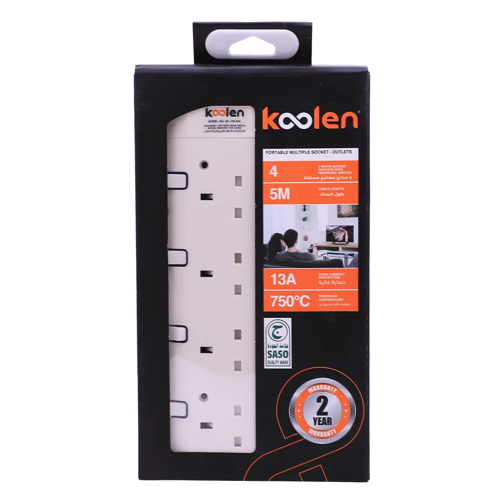 Koolen  Extension 4 Socket 5m 13A - view 3