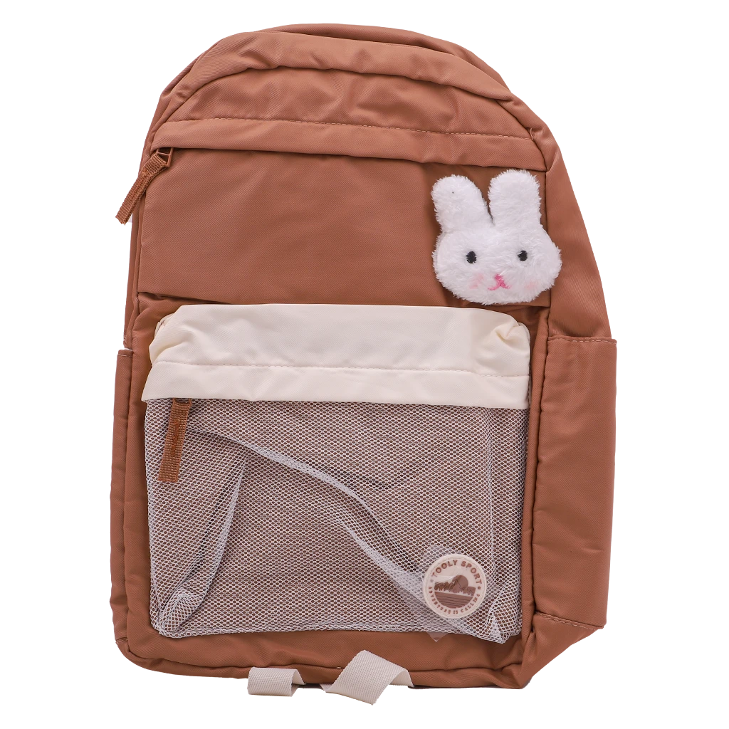 Tooly Backpack Brown Size 42x28.5x12 cm