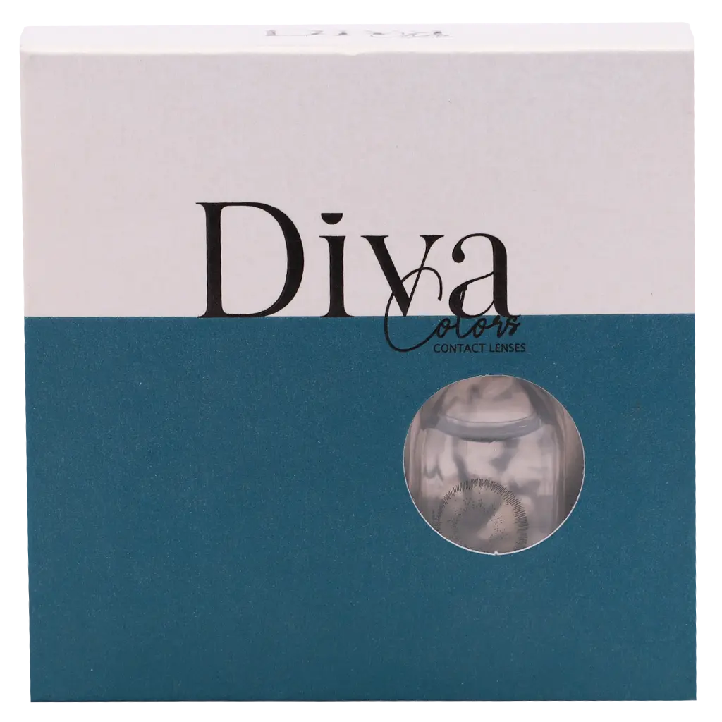Diva Plano Contact Lenses Monthly Olivian - view 3