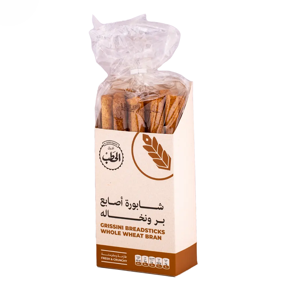 Al Hatab Whole Wheat Bran Rusk 200 gm - view 1