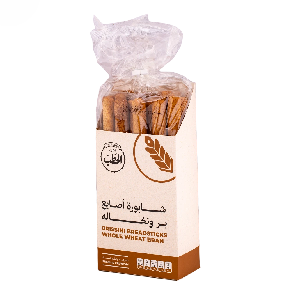 Al Hatab Whole Wheat Bran Rusk 200 gm