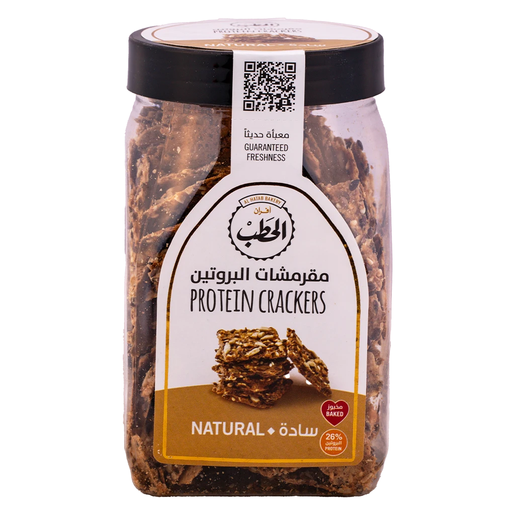 Al Hatab Natural Protien Crackers 200 gm