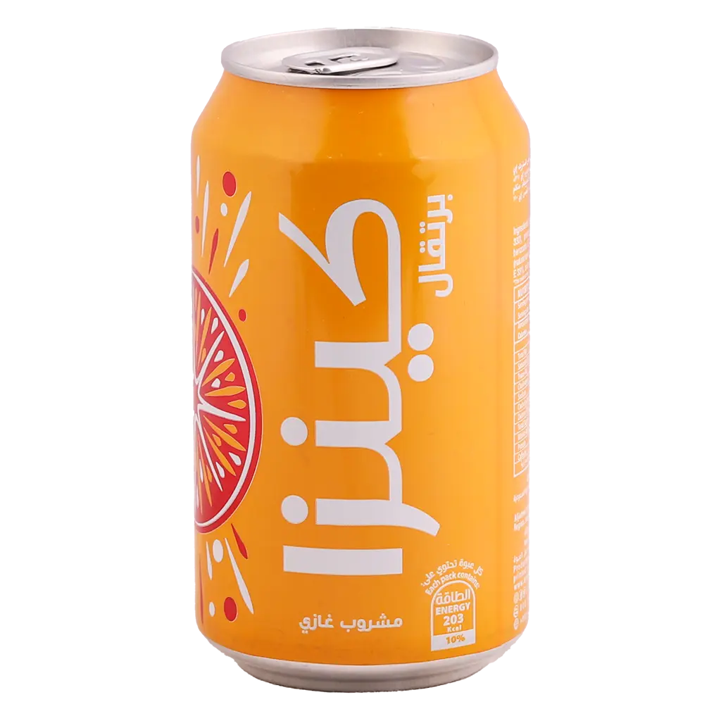 Kinza Orange Carbonated Drink Can 360ML - view 2