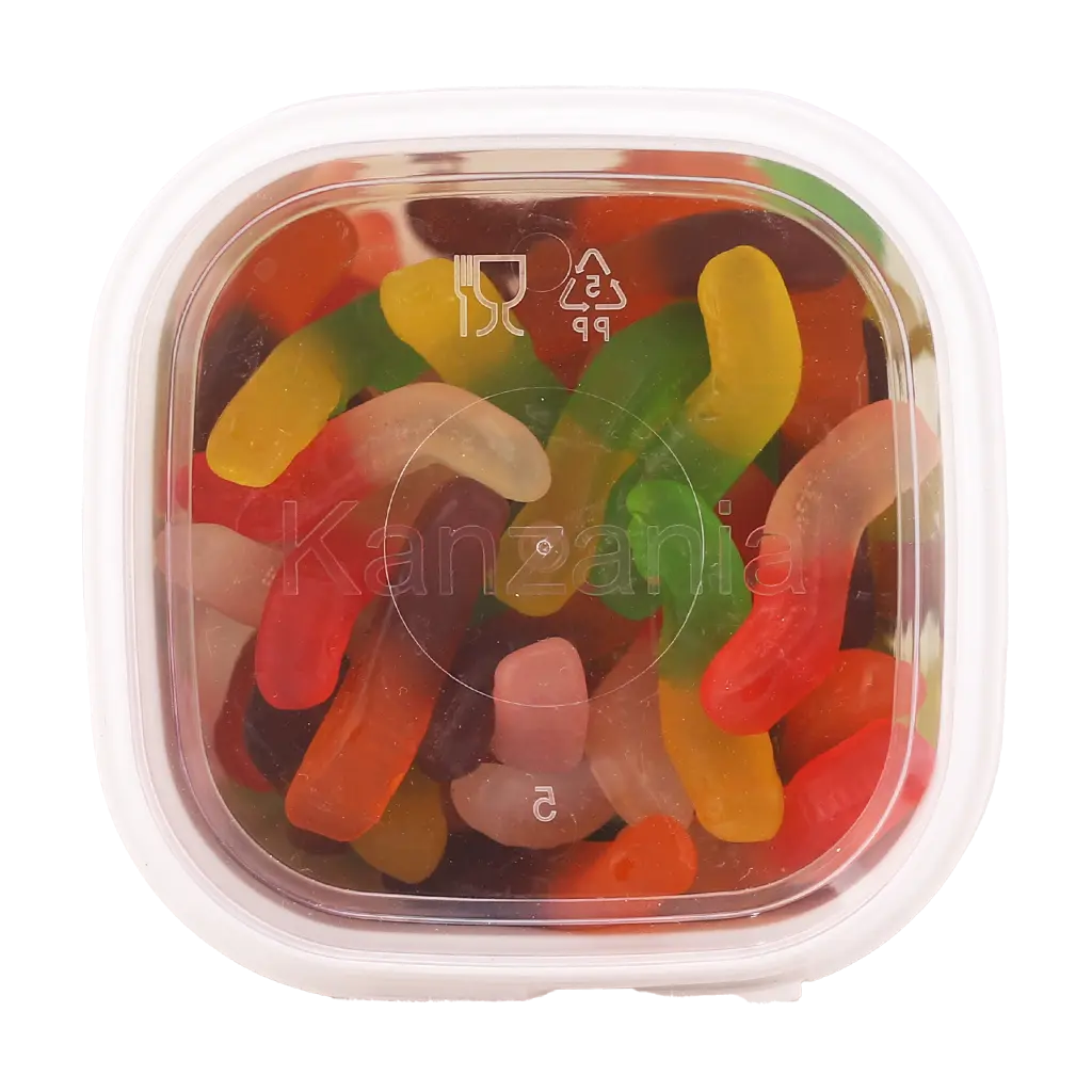 Kanzania Jelly Worms Tubs 140 gm - view 2