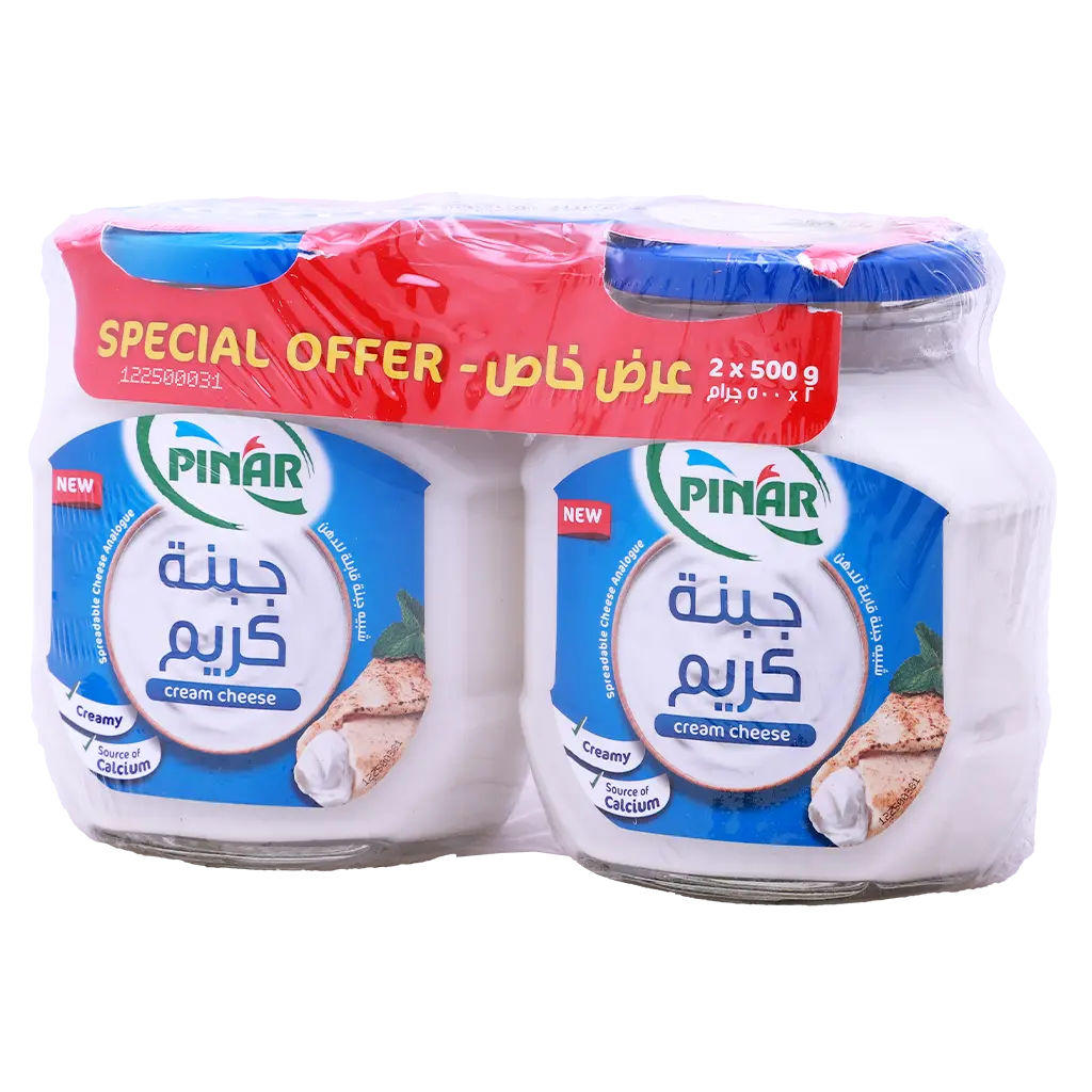 Pinar Spreadable Cream Cheese 500GmX2 - view 1