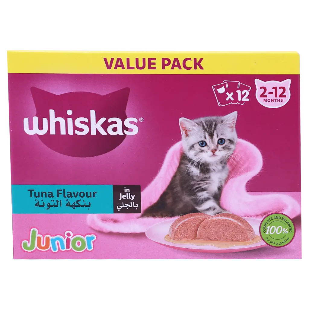 Whiskas Junior Tuna Wet Kitten 80g 12 pcs  - view 2
