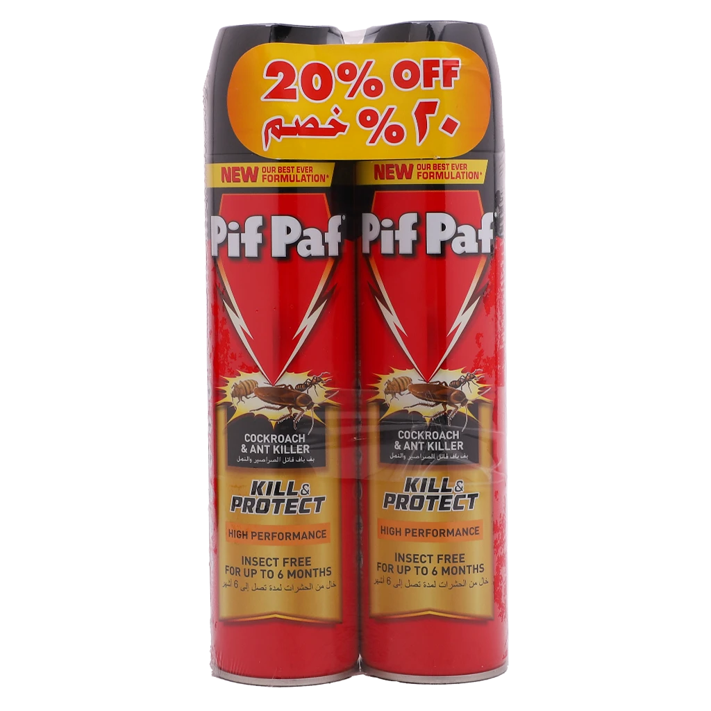 Pif Paf  Insect Killer Spray 400 ml  2 pcs 