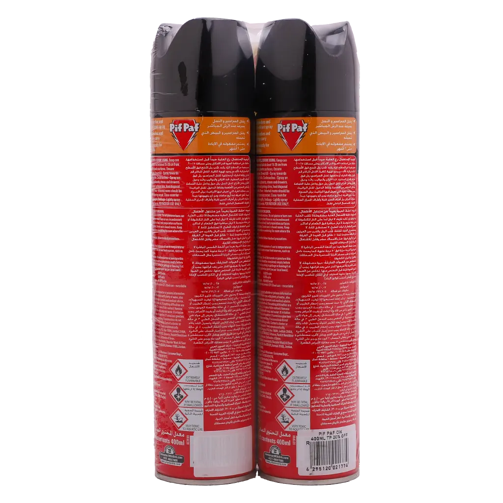 Pif Paf  Insect Killer Spray 400 ml  2 pcs  - view 2