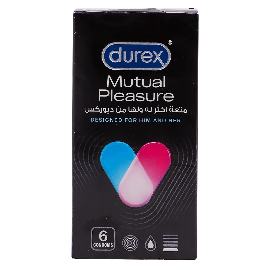Durex Mutual Pleasure Condoms 6 Pcs - view 2