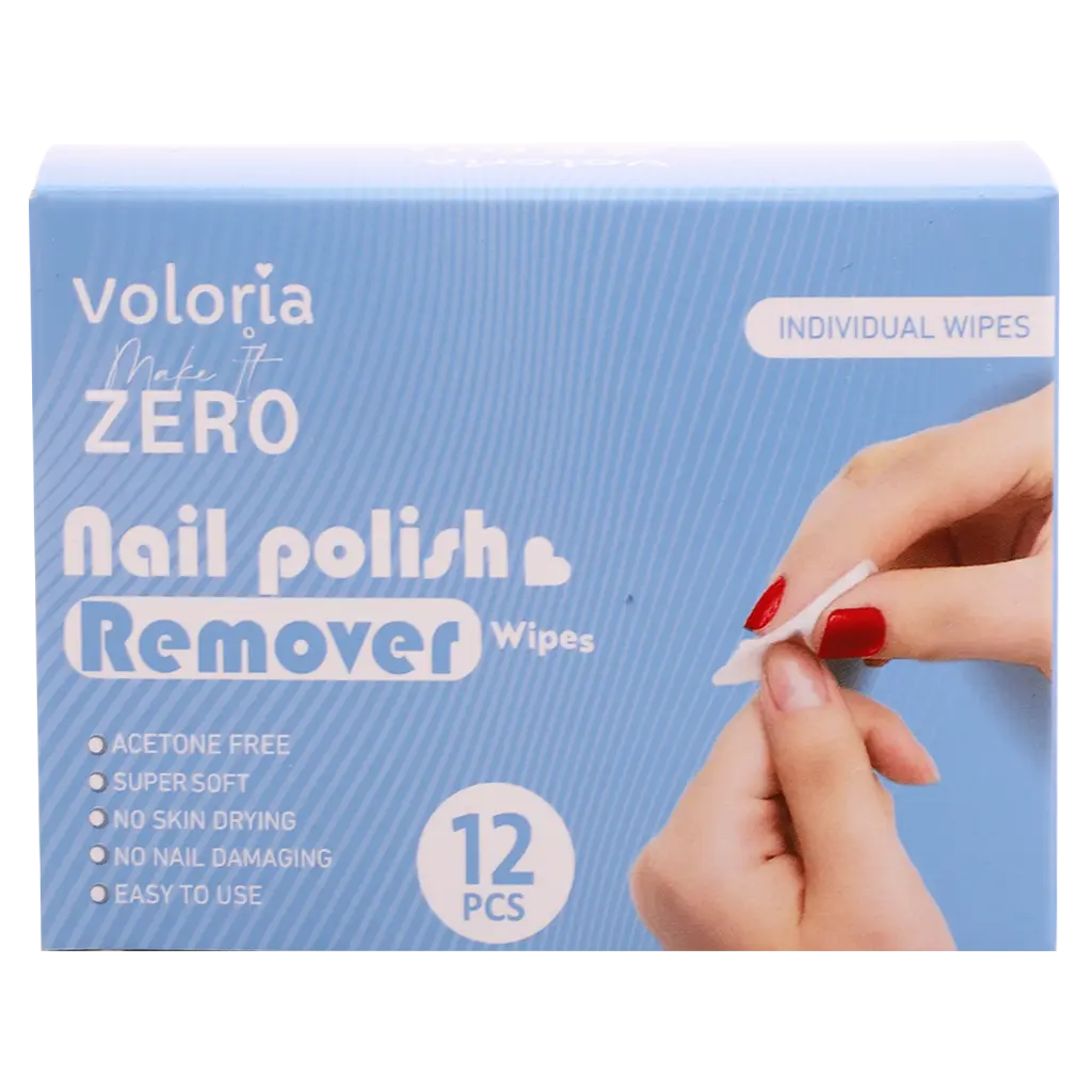 Voloria Make it Zero Nail Polish Remover Wipes 12 sheets  - view 3