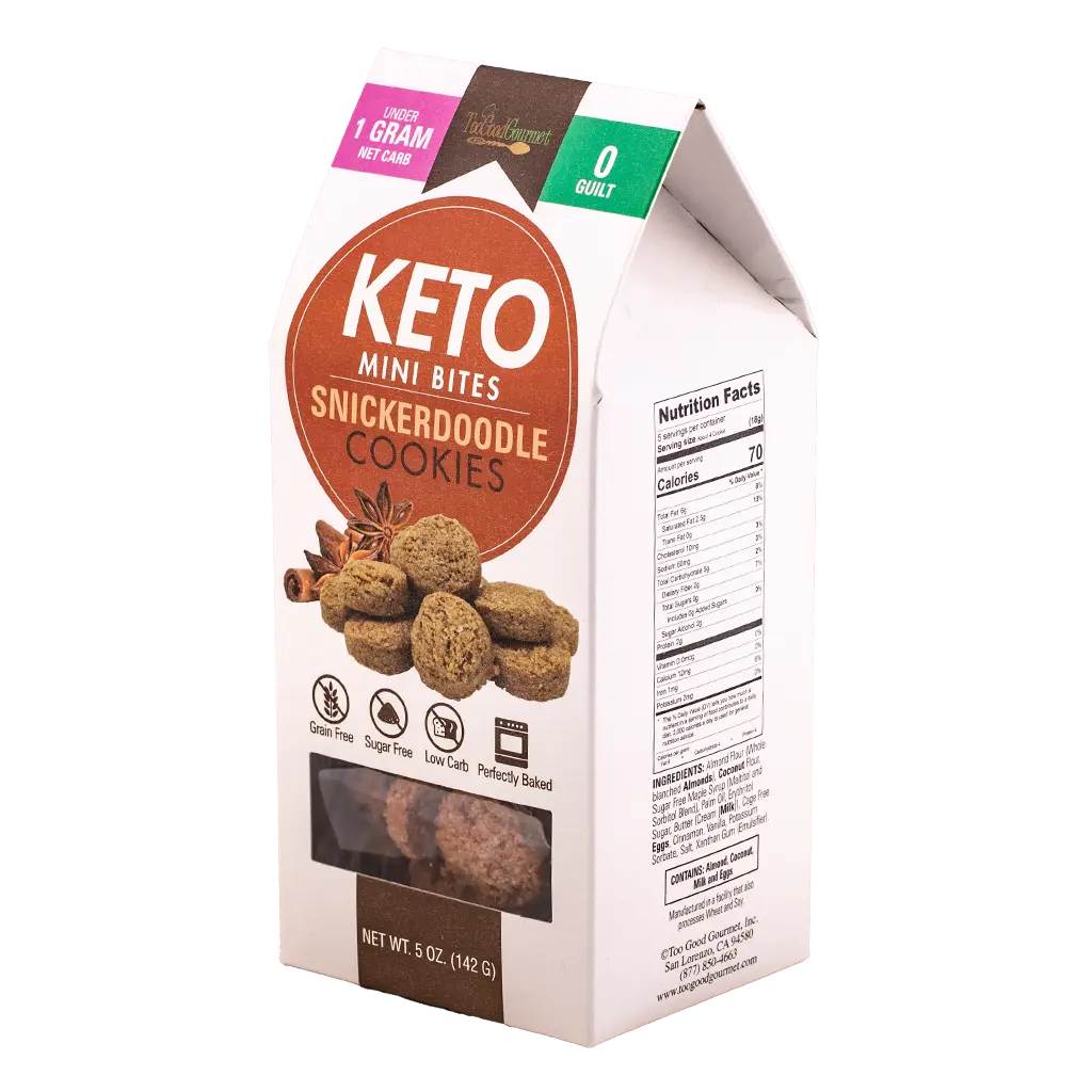 Too Good Gourmet Keto Cinnamon And Anise Mini Cookies 142 gm - view 1