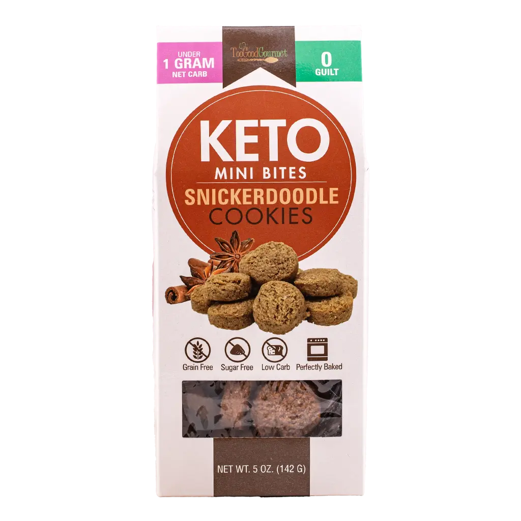 Too Good Gourmet Keto Cinnamon And Anise Mini Cookies 142 gm - view 2
