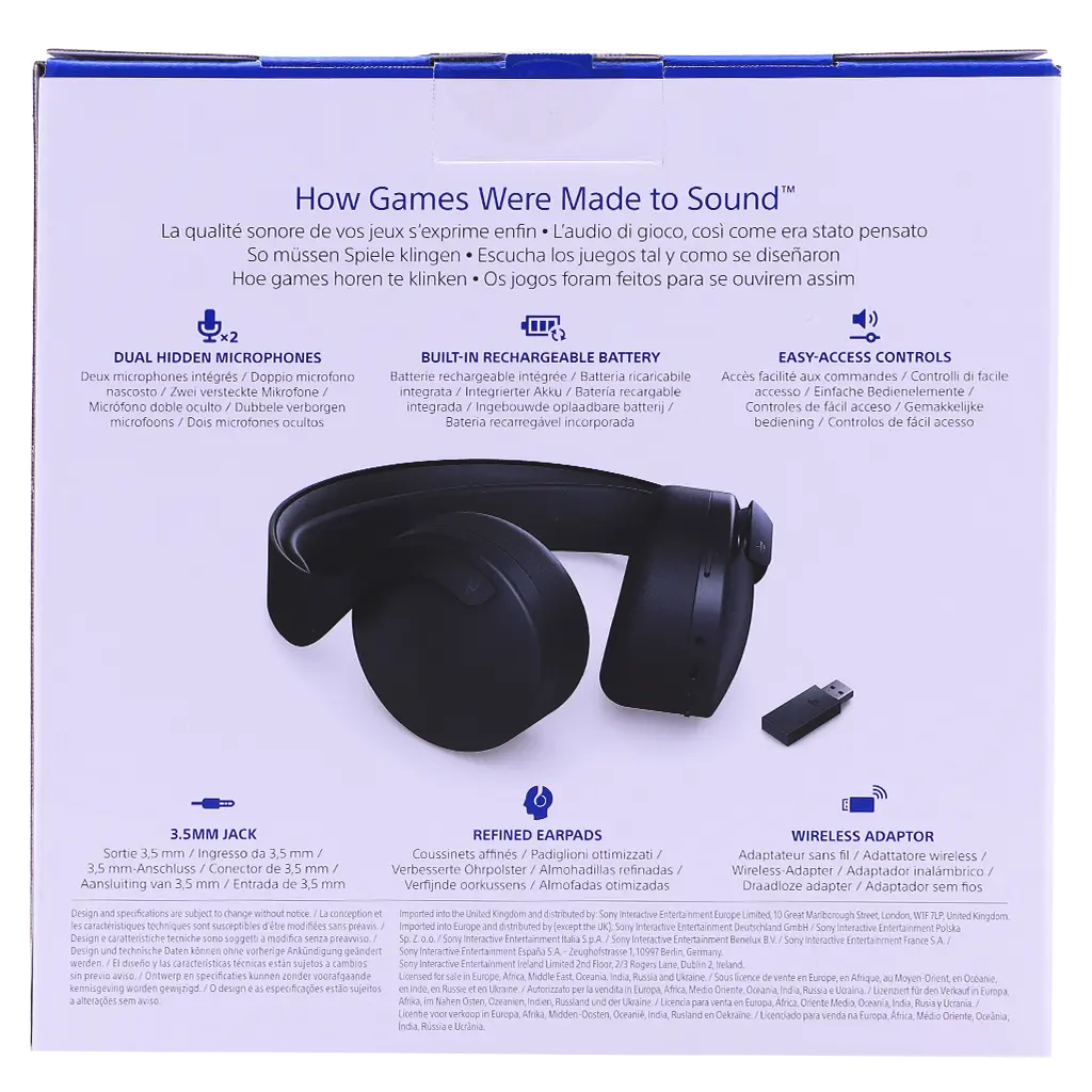 Playstation5 Pulse 3D Headset Black - view 5