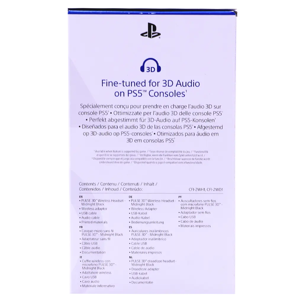 Playstation5 Pulse 3D Headset Black - view 7