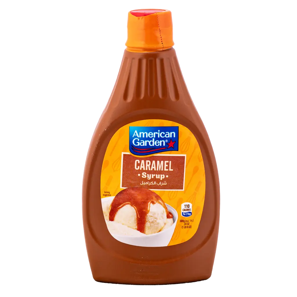 American Garden Caramel Syrup 680 gm  - view 1