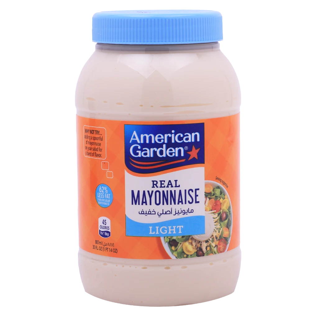 American Garden Lite Mayonnaise 887 ml 