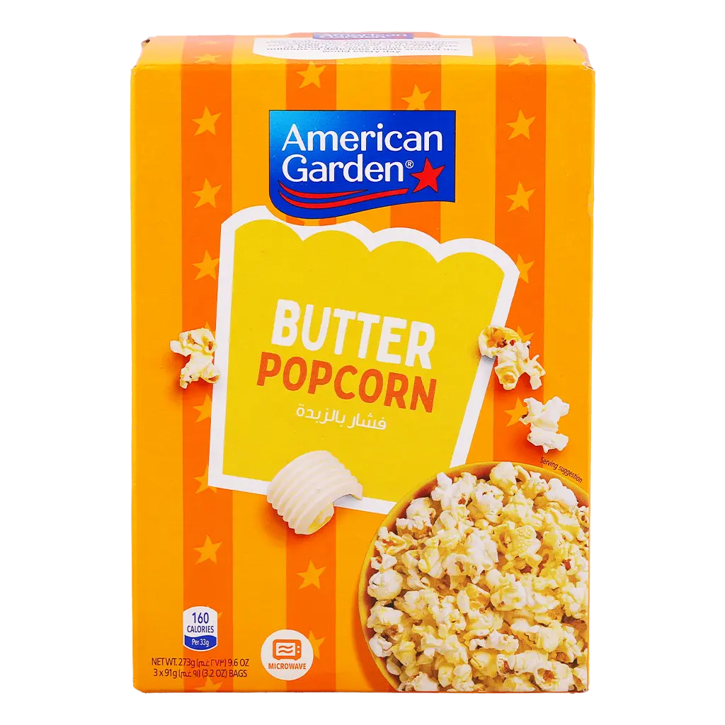 American Garden Microwave Popcorn Butter - view 2