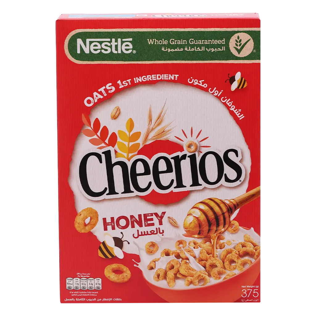 Cheerios Honey Breakfast Cereal 375 gm - view 2