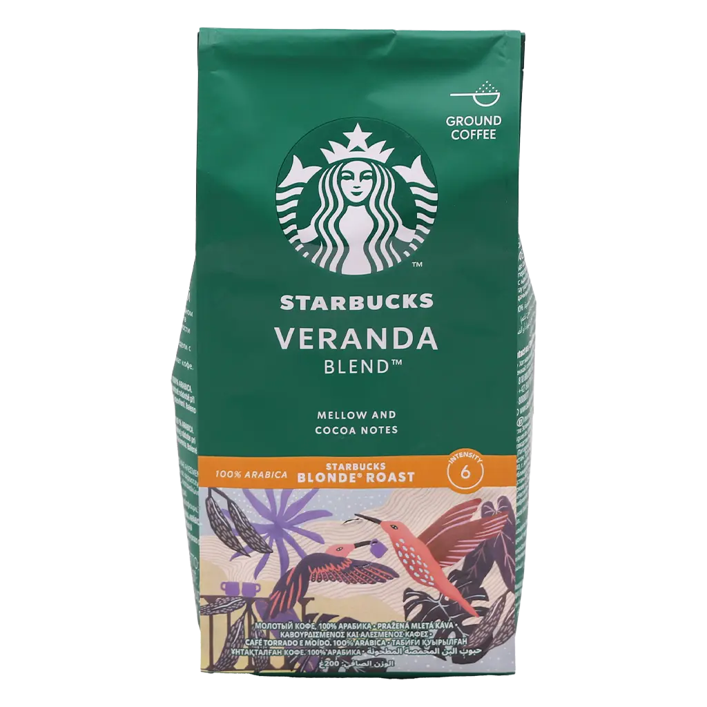Starbucks Veranda Blend Blonde Roastground Coffee 200 gm - view 2