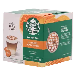 Starbucks Caramel Macchiato By Nescafe Dolcegusto Coffee 12 Capsules