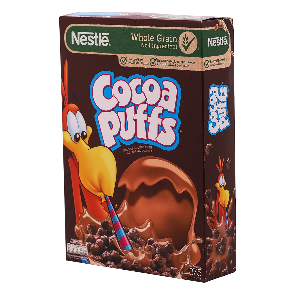 Cocoa Puffs Chocolate Breakfast Cereal 375 gm