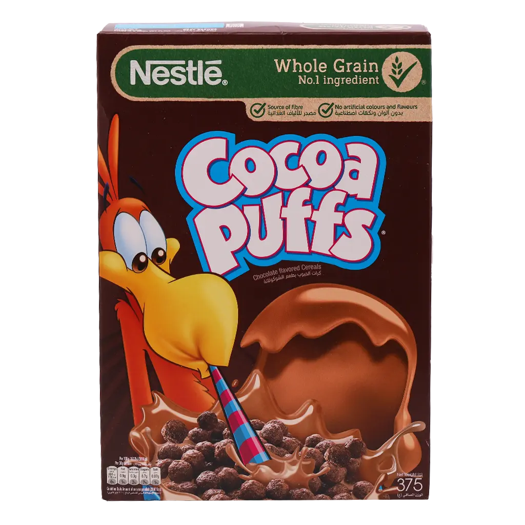 Cocoa Puffs Chocolate Breakfast Cereal 375 gm - view 2