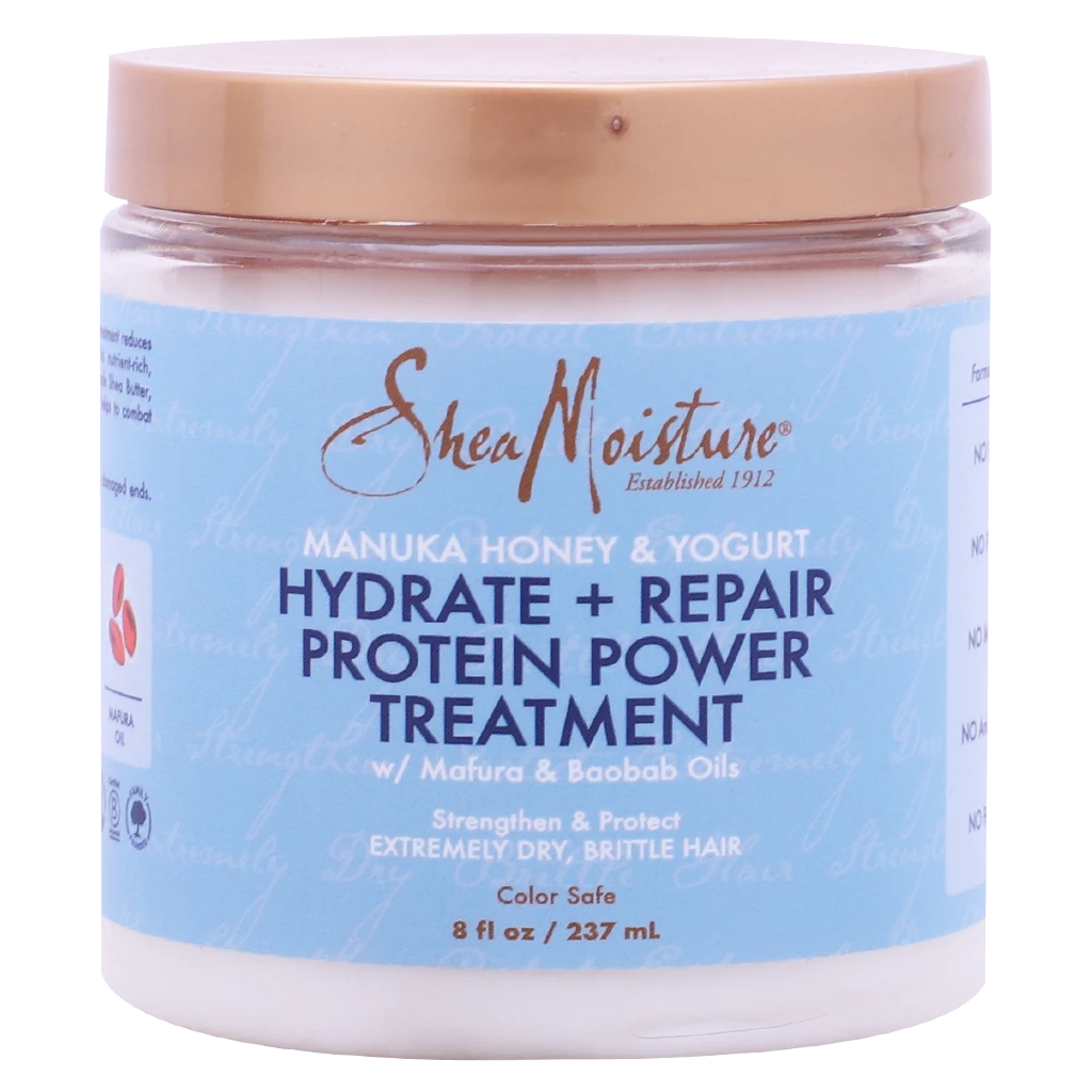 Sheamoisture Manuka Honey & Yoghurt Repair Protein Power Treatment 237 ml