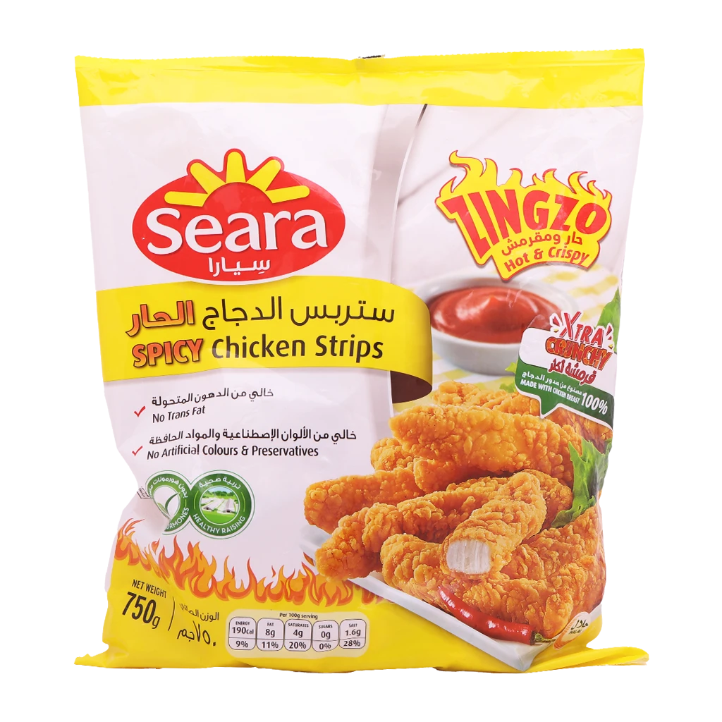 Seara Chicken Strips Spicy 750 gm