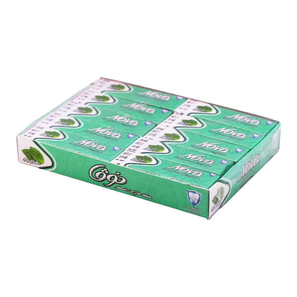 Nova Chewing Gum Spearmint 20 pcs 230 gm