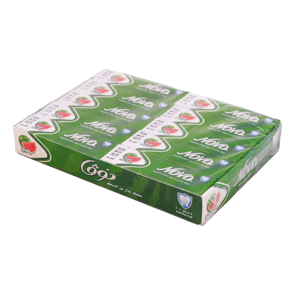 Nova Chewing Gum Water Melon 20 pcs 230 gm - view 1