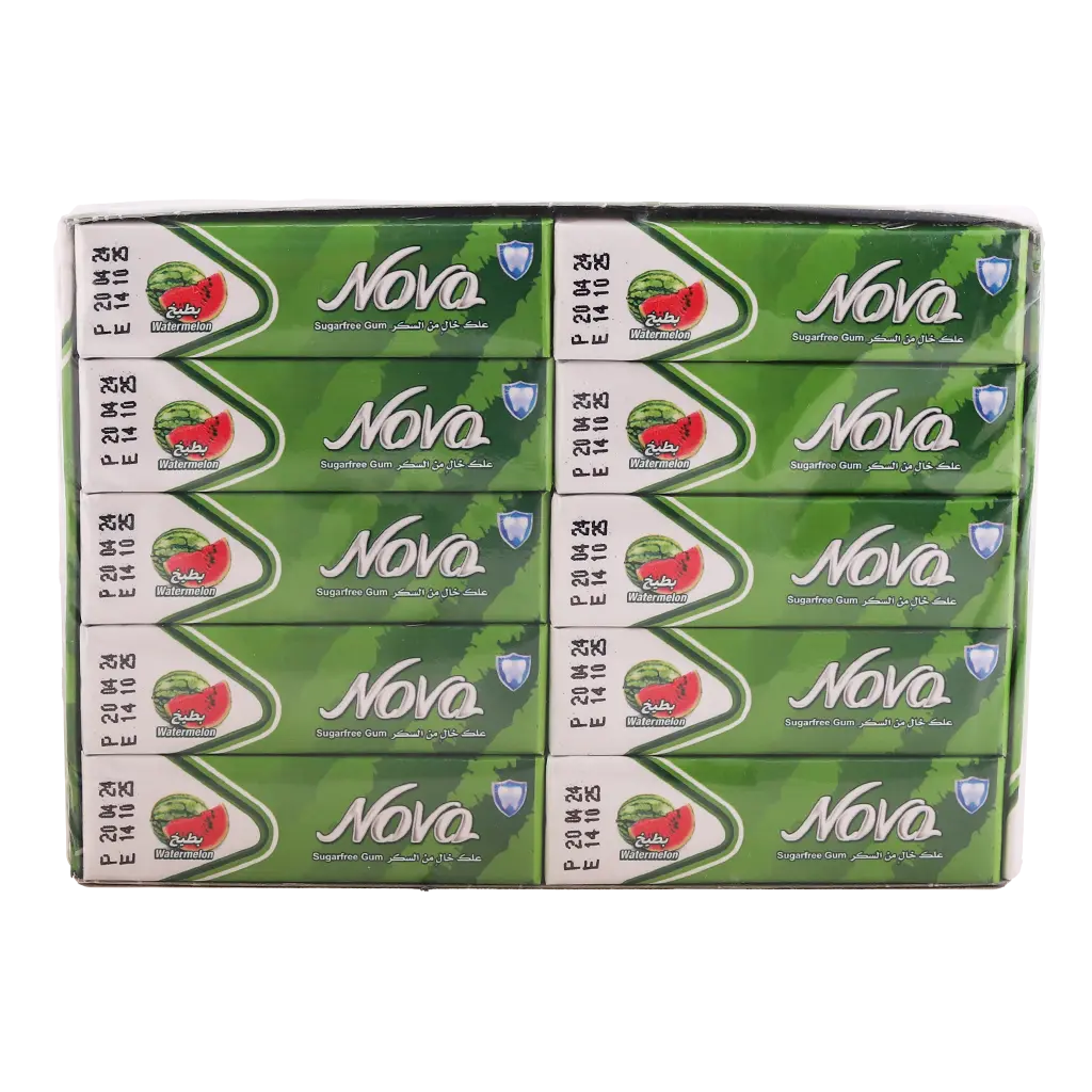 Nova Chewing Gum Water Melon 20 pcs 230 gm - view 2