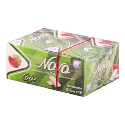 Nova Chewing Gum Blister Water Melon 10 pcs 112 gm