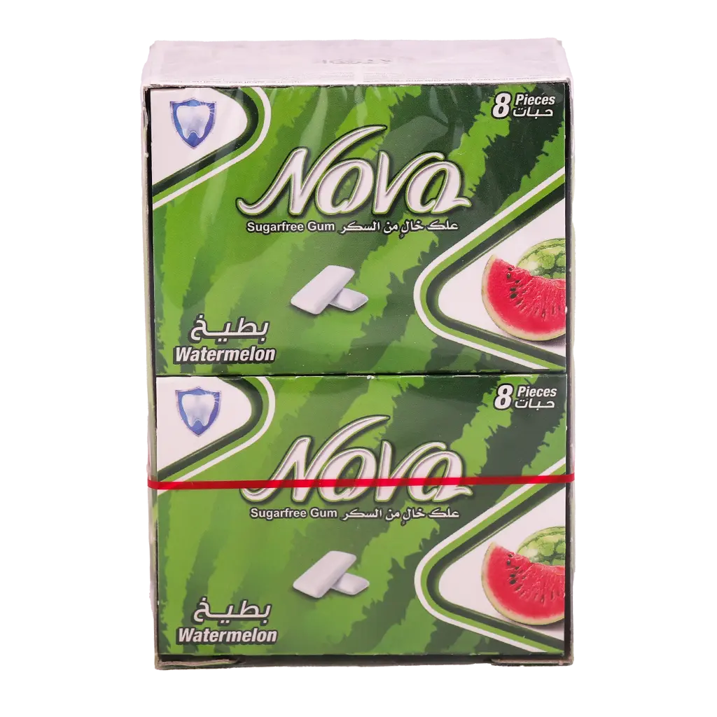 Nova Chewing Gum Blister Water Melon 10 pcs 112 gm - view 2