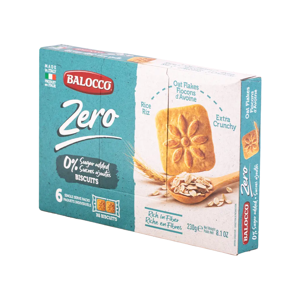 Balocco Biscuite With No Suger Added with Sweeteners 230 gm - view 1