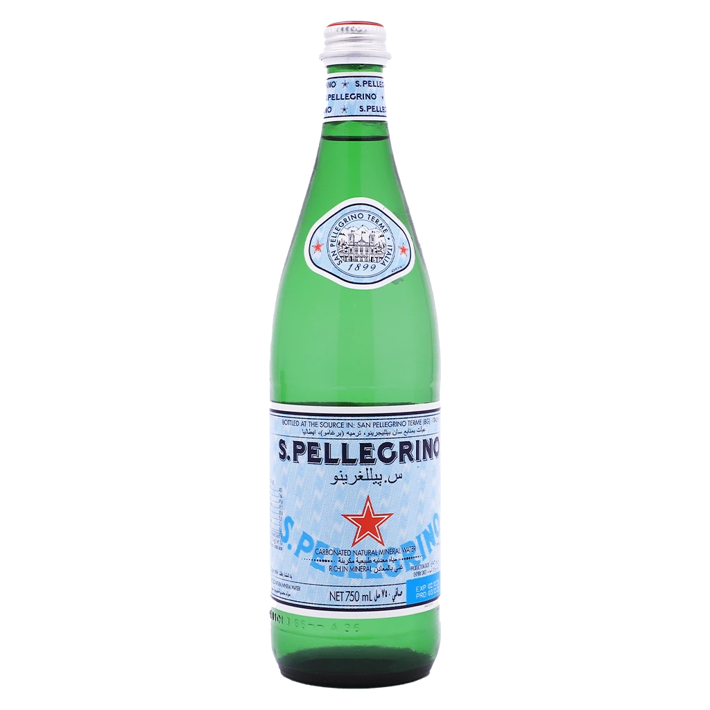 San Pellegrino Natural Sparkling Mineral Water 750 ml