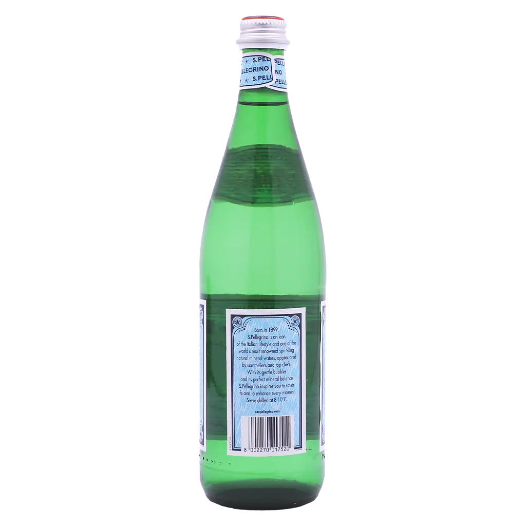 San Pellegrino Natural Sparkling Mineral Water 750 ml - view 2