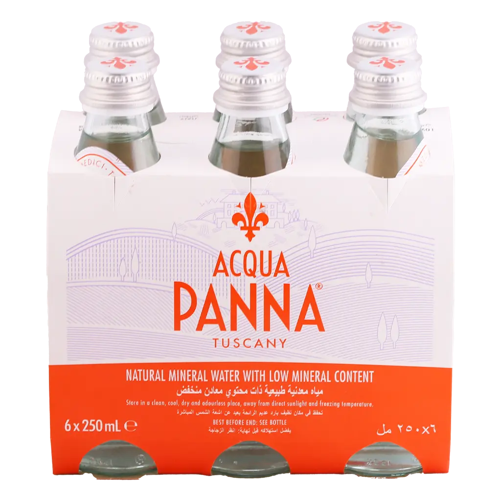 Acqua Panna Natural Mineral Water Glass 6 pcs 250 ml - view 2